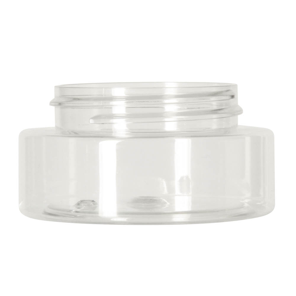 4 oz Clear Pet Plastic Single Wall Jar